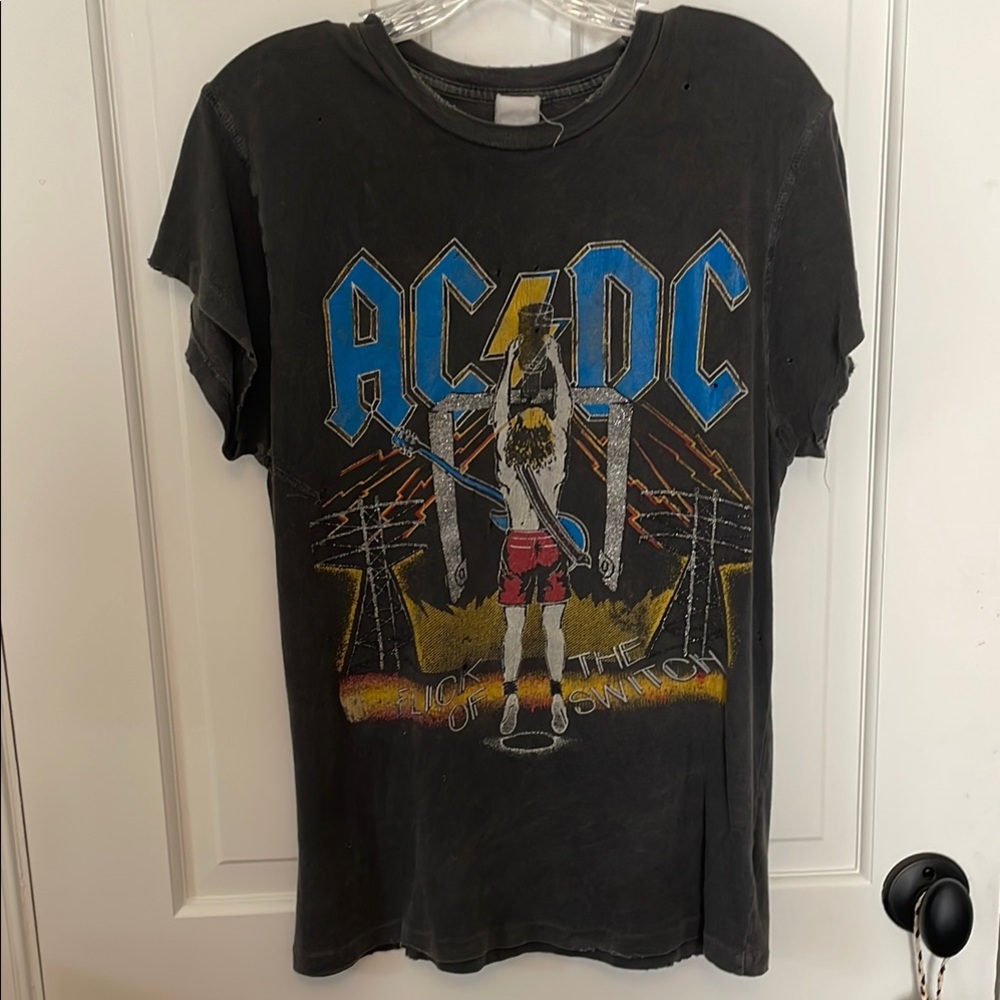Madeworn rock AC/DC RARE T-Shirt XS 🤘